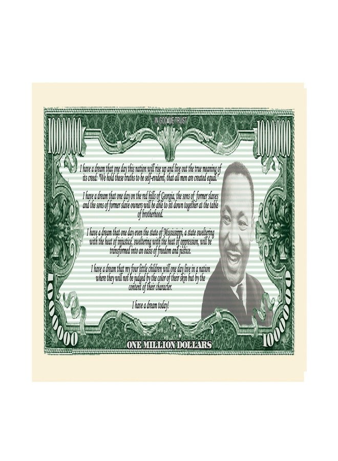 American Art Classics Martin Luther King Jr. - MLK - Commemorative Million Dollar Bill - Comes in Top Grade Currency Holder - Image 3